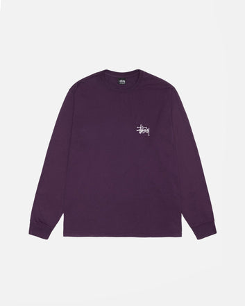 BASIC STÜSSY LS TEE PIGMENT DYED